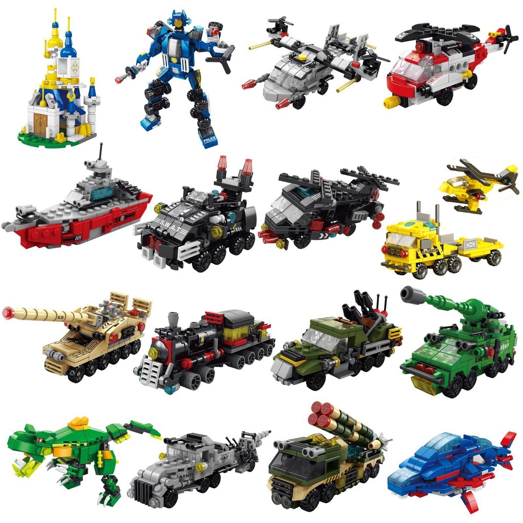 Kids Toys Videos - 6 IN 1 City Engineering Car
