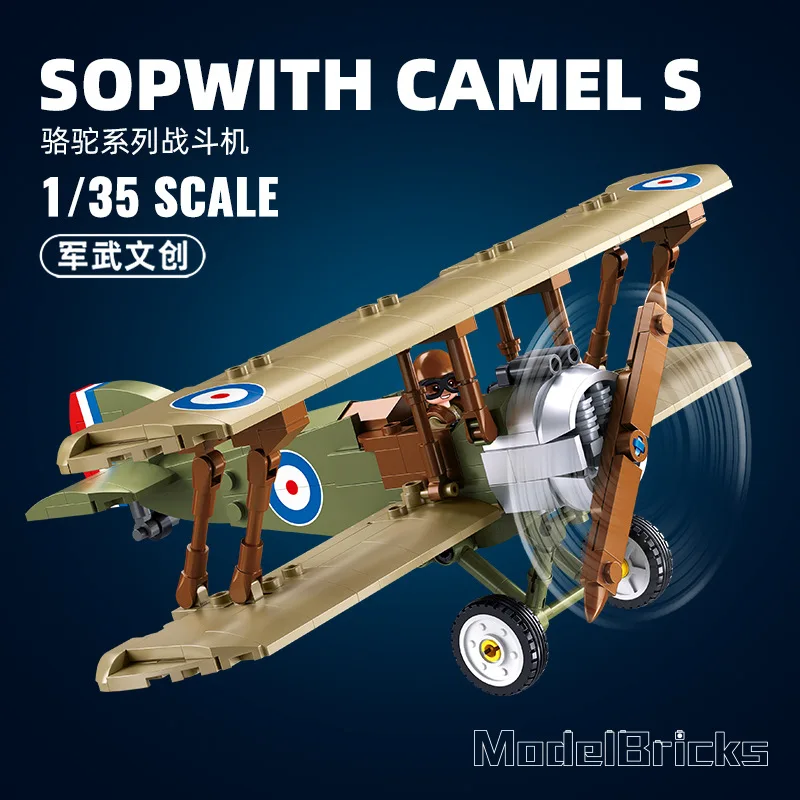 Sopwith Camel WW1 Fighter Jet  - Kids Toys Uk review and price