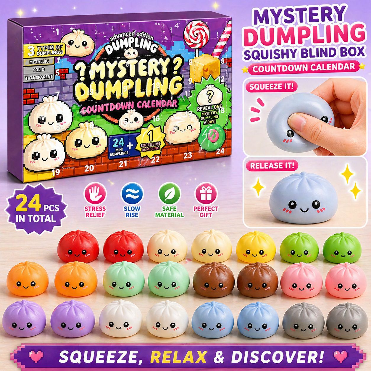 Surprise Dumpling Blind Box Co - Kids Toys Box review and price