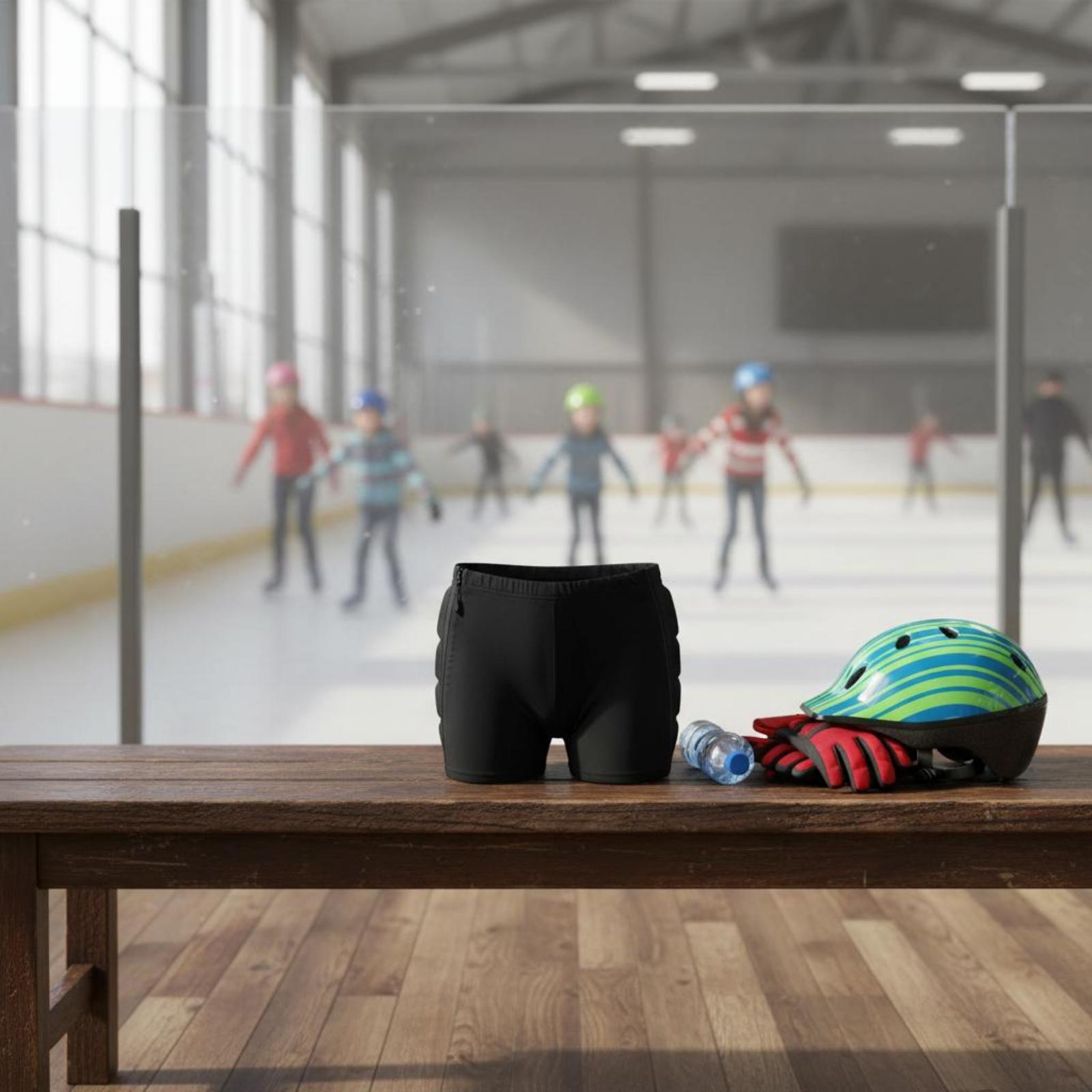 Padded Ice Skate Shorts Easy S - Kids & Toys Expo Saudi Arabia review and price