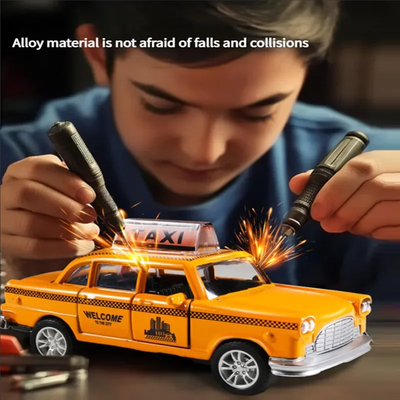 1:32 Vintage NYC Yellow Taxi D - Kids Toys Nyc review and price