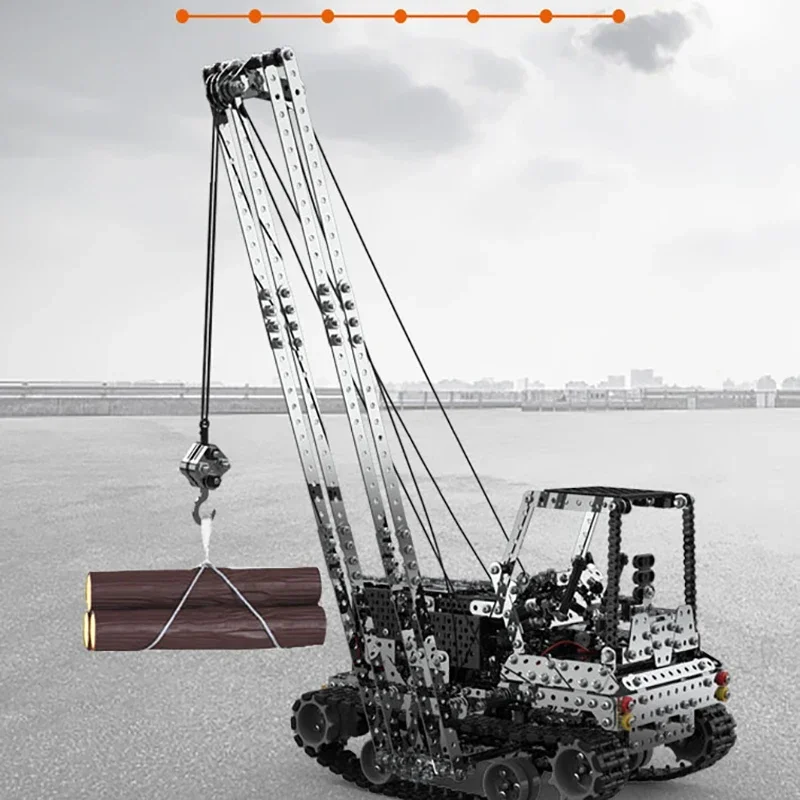 DIY Metal RC Crane Electric Ho - Kids Toys Review review and price