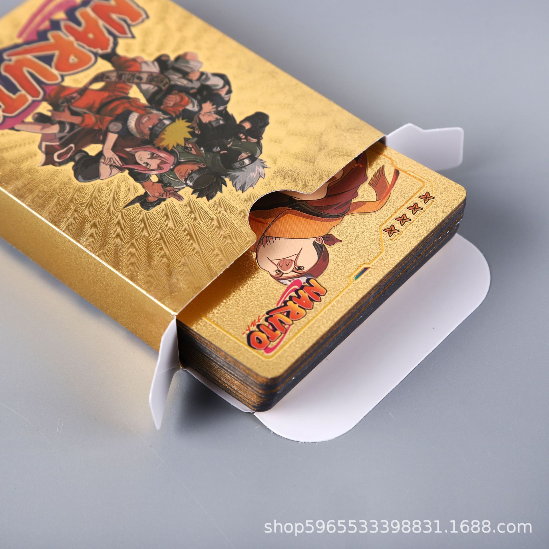 55pcs Naruto Card Gold English - Kids Toys Japan review and price