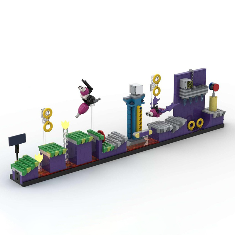 874pcs MOC Ideas CUUSOO Sonic  - Kids Toys Zone review and price