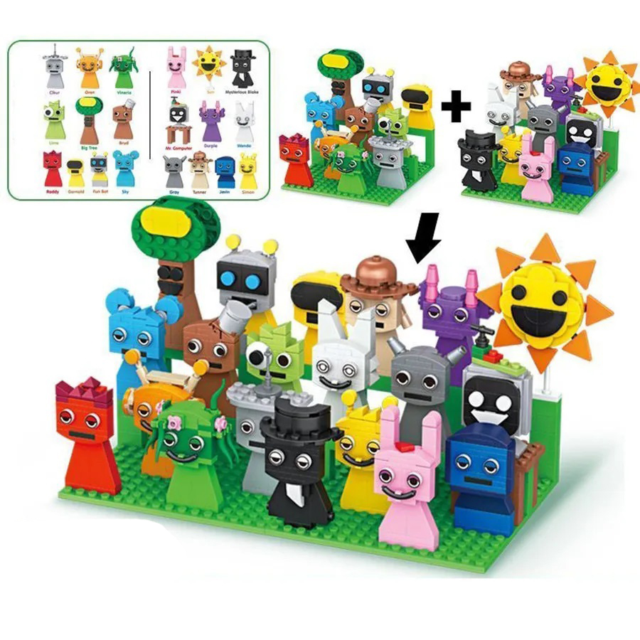 9pcs MOC Figures Building Bloc - Kids Toys Easter review and price