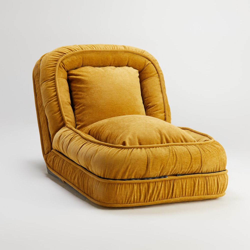 Foldable Lazy Sofa Bed Floor C - Kids & Toys Expo Saudi Arabia review and price