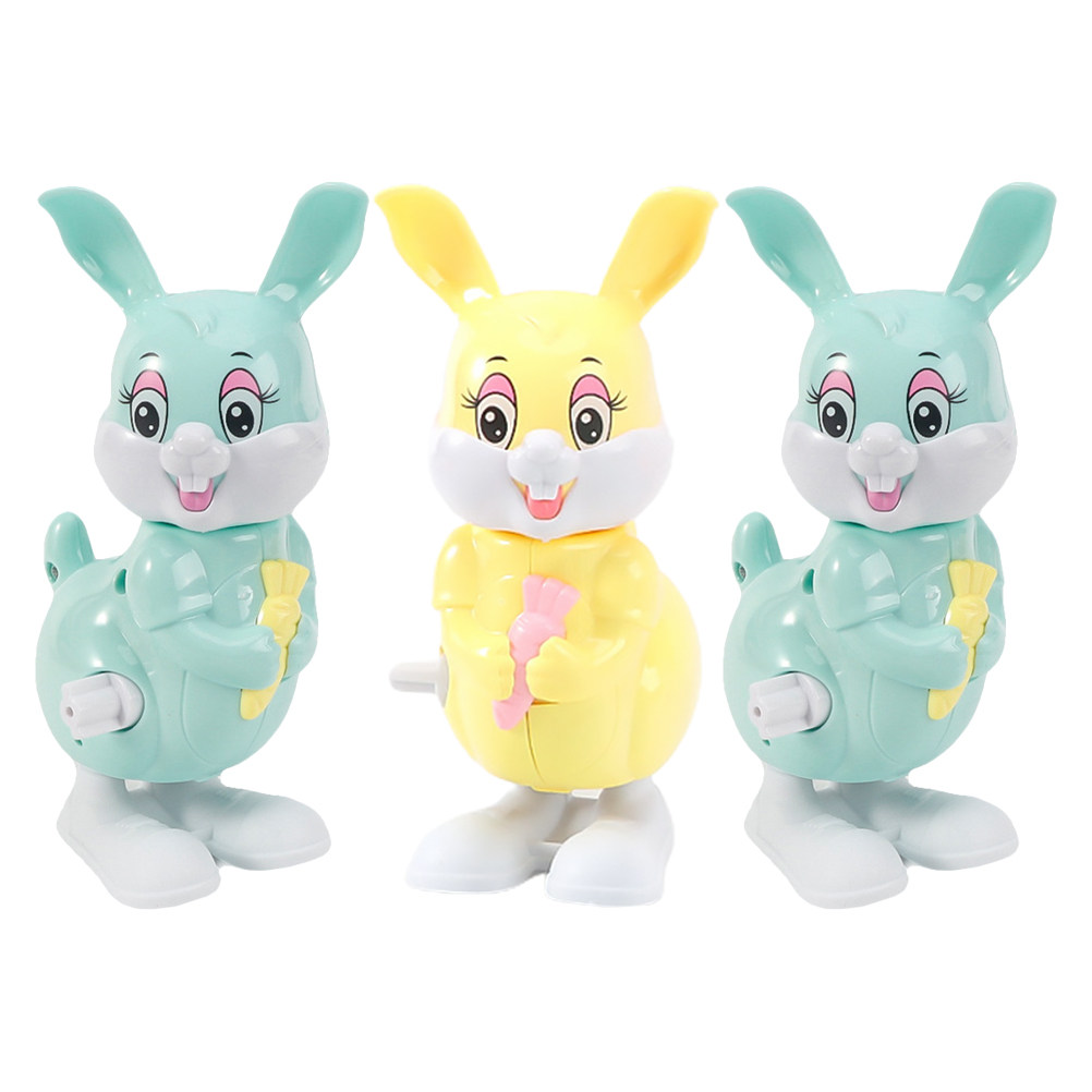 3Pcs Jumping Rabbit Wind-Up Pl - Kids Toys Easter review and price
