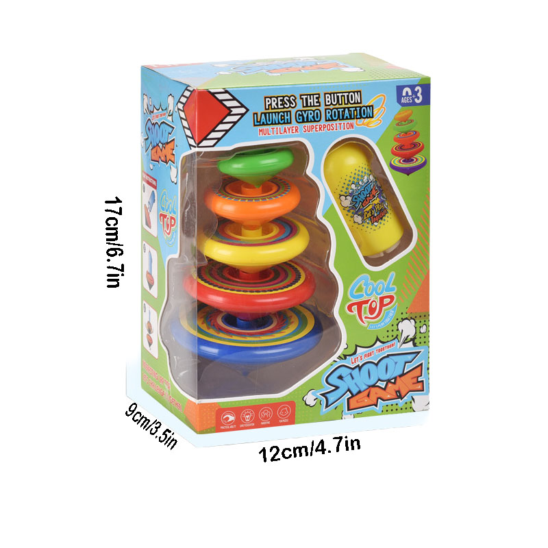 Stacking Spinning Top Toy For  - Kids Toys Under 50 review and price