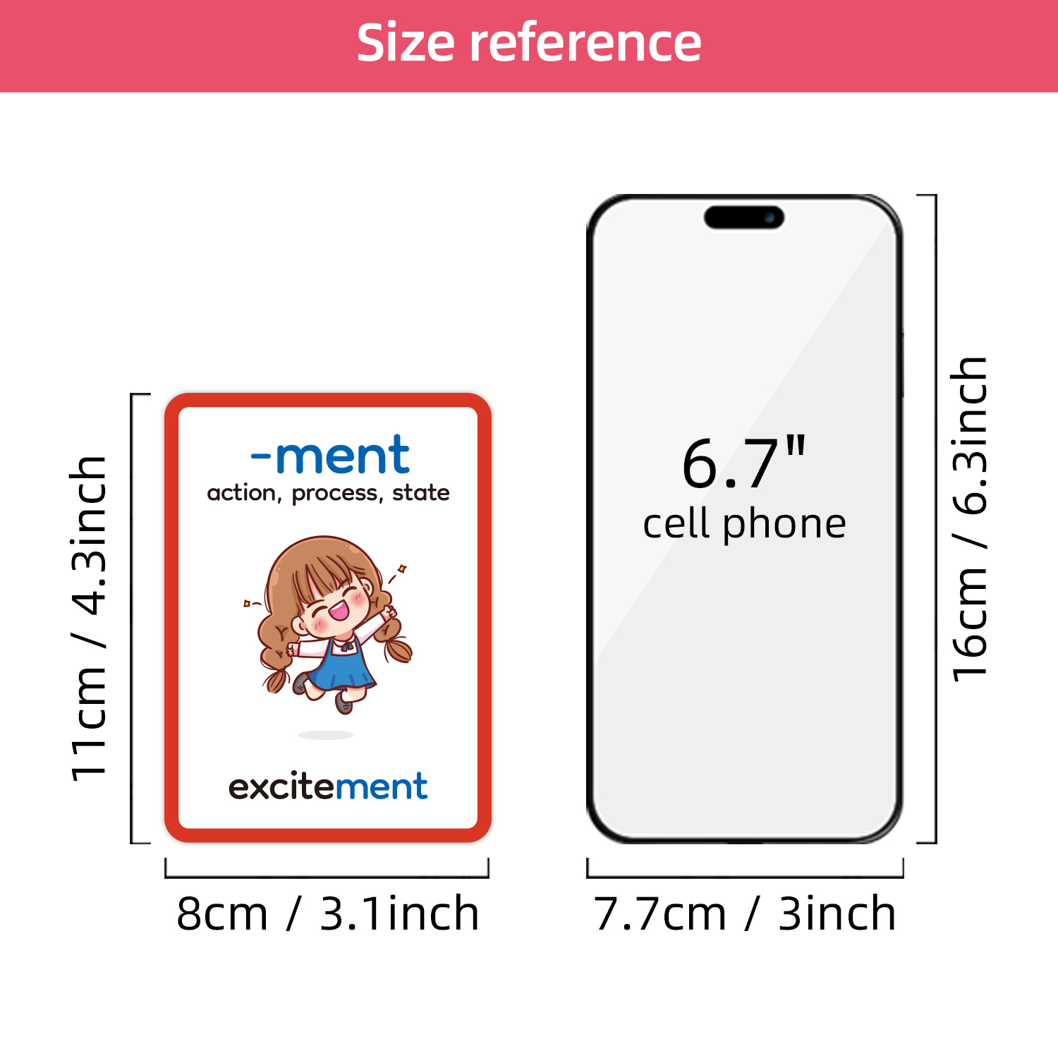 15pcs Double-Sided Prefixes an - Educational Flash Card review and price