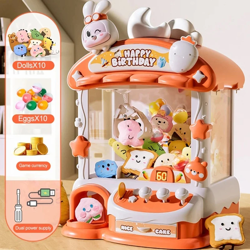 Cartoon Claw Game Machine Rabb - Kids Toys Easter review and price