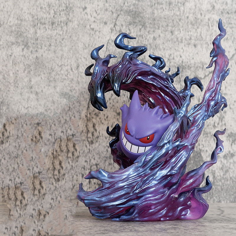 19cm Anime Pokemon Gengar Batt - Kids Toys Japan review and price