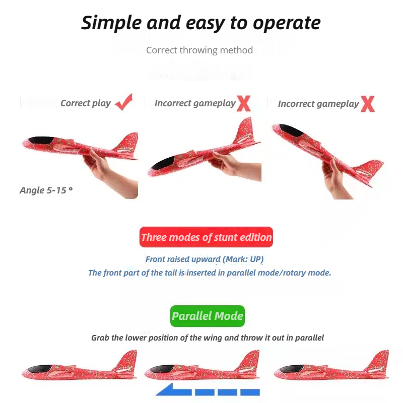 48cm Large Foam Airplane Child - Kids Toys Review review and price