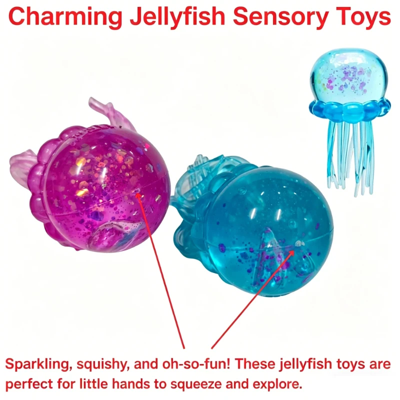 Needoh Fuzz Ball Jellyfish Squ - Kids Toys Box review and price