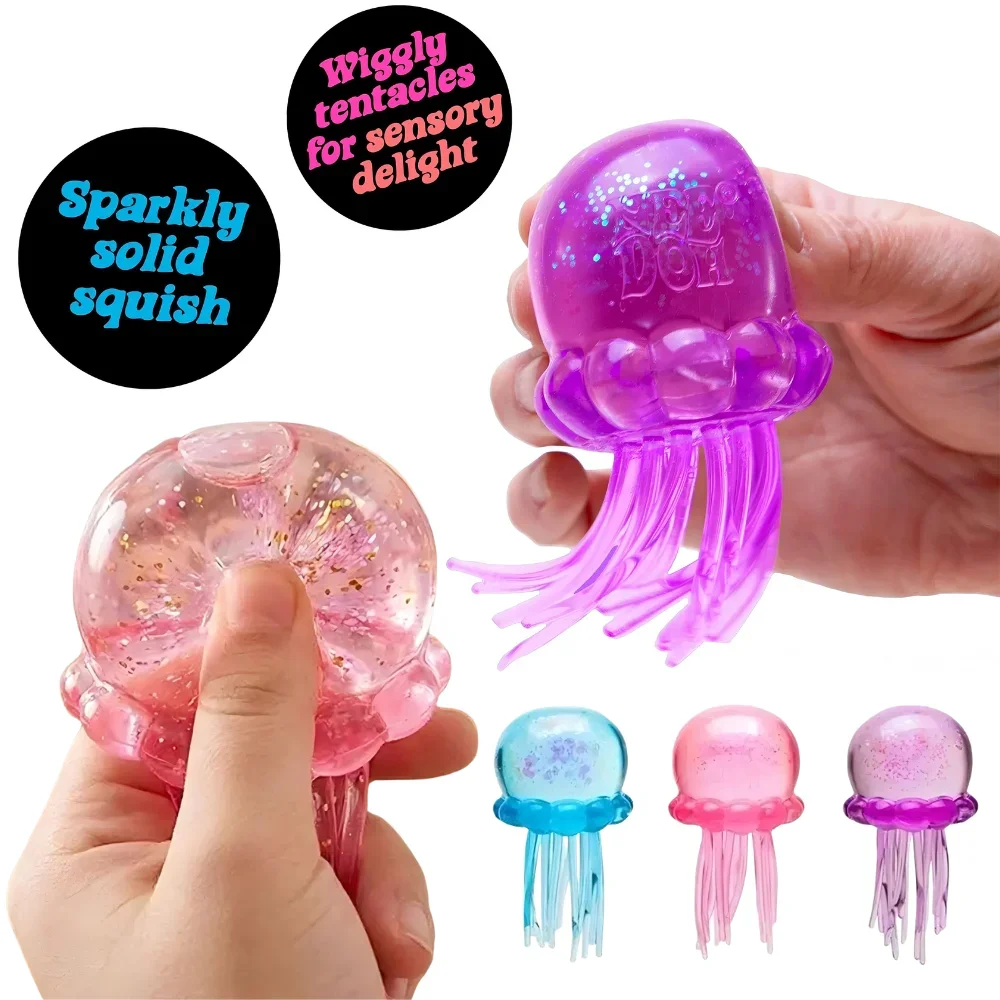 Needoh Fuzz Ball Jellyfish Squ - Kids Toys Box review and price