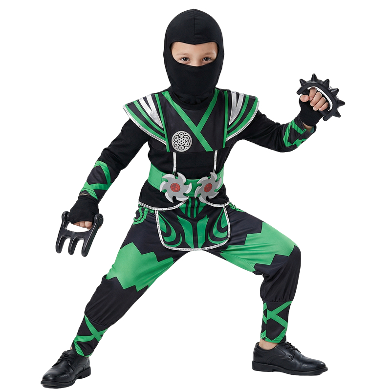 Green Ninja Costume for Kids w - Kids Toys Japan review and price