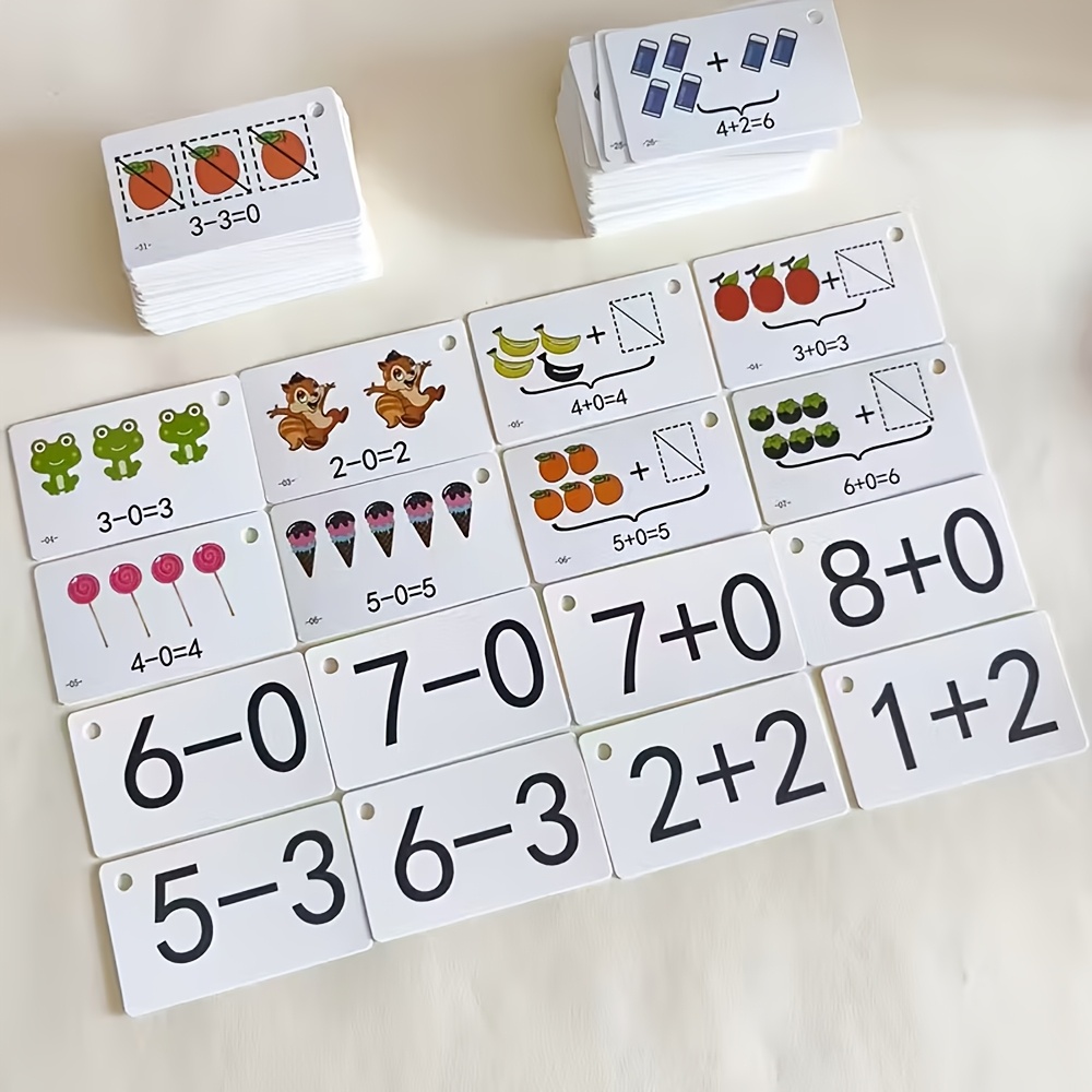 132 Cards with Addition and Su - Educational Flash Card review and price