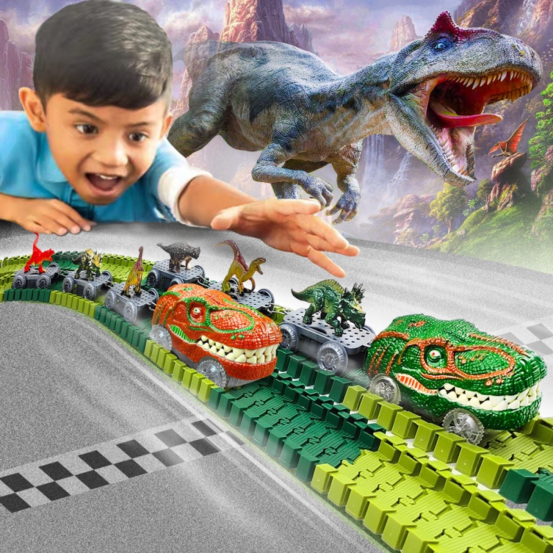 Magical Train Track Racing Toy - Volcano Experiment Kit review and price