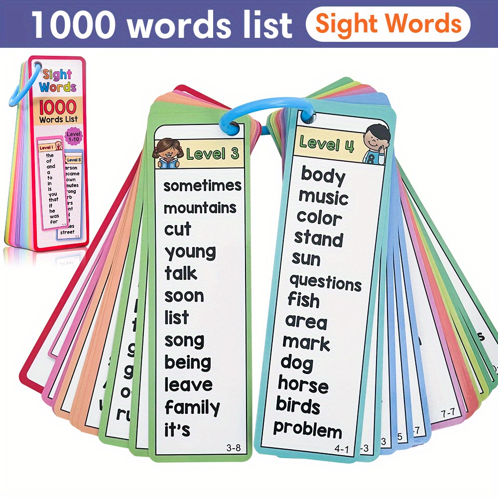 1000 Sight Words Flash Cards f - Educational Flash Card review and price