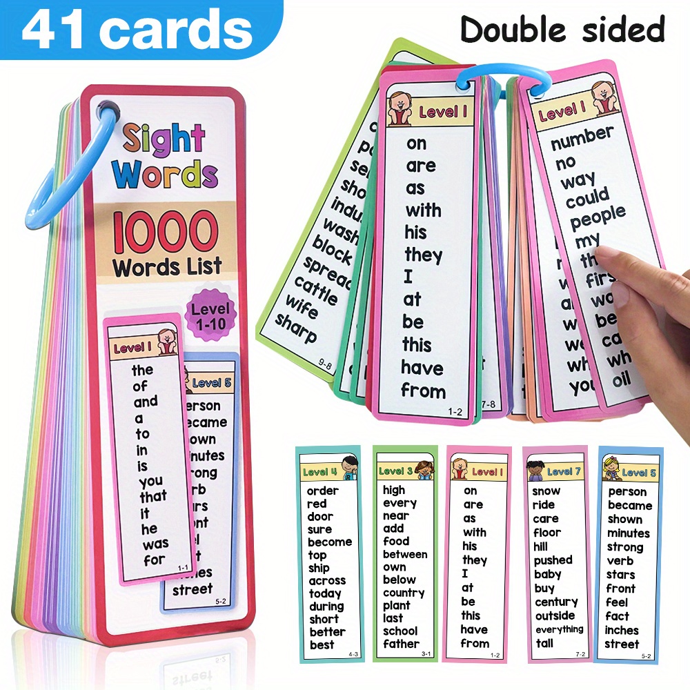 1000 Sight Words Flash Cards f - Educational Flash Card review and price