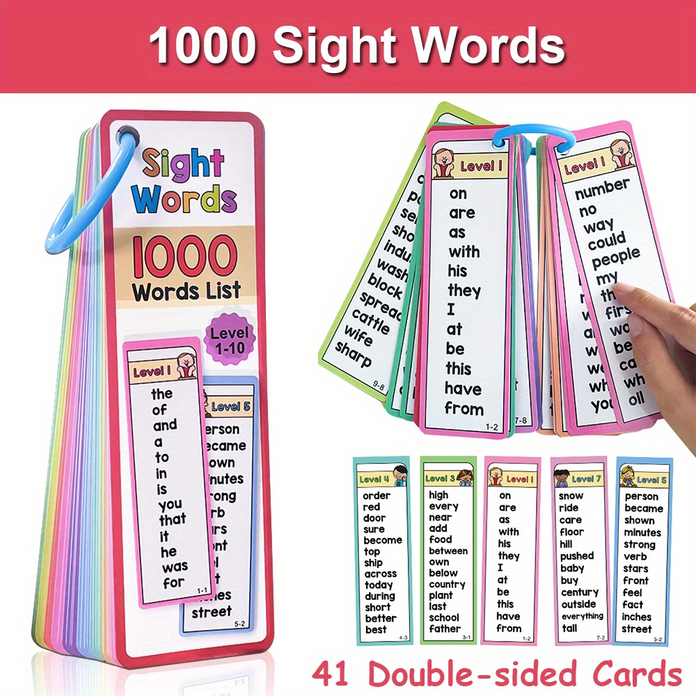 1000 Sight Words Flash Cards f - Educational Flash Card review and price