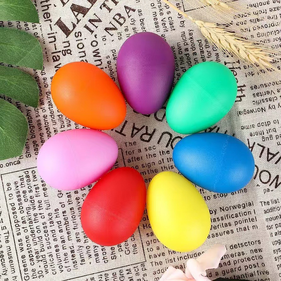 2Pcs Egg Shakers Plastic Percu - Kids Toys Easter review and price