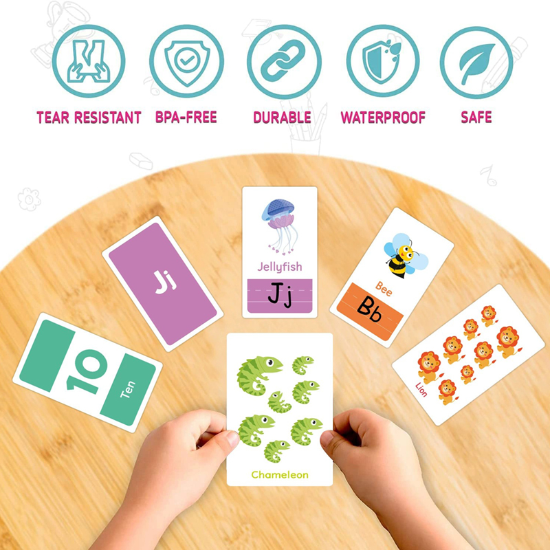 58PCS Flash Cards 26 Alphabet  - Educational Flash Card review and price