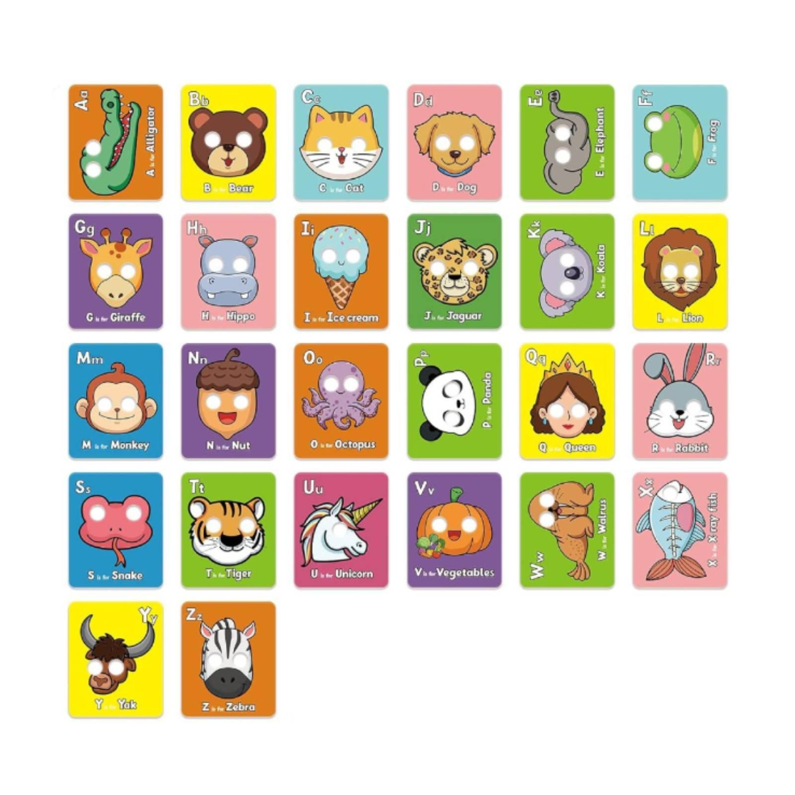 Animal Face Cover Educational  - Educational Flash Card review and price