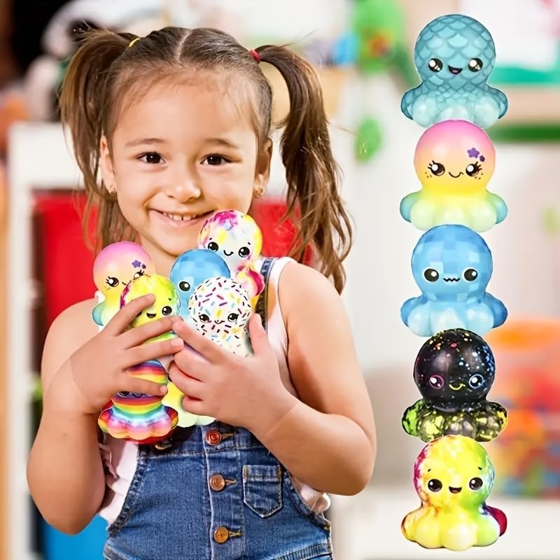 6/12PCS Octopus Slow Squishy T - Kids Toys Easter review and price
