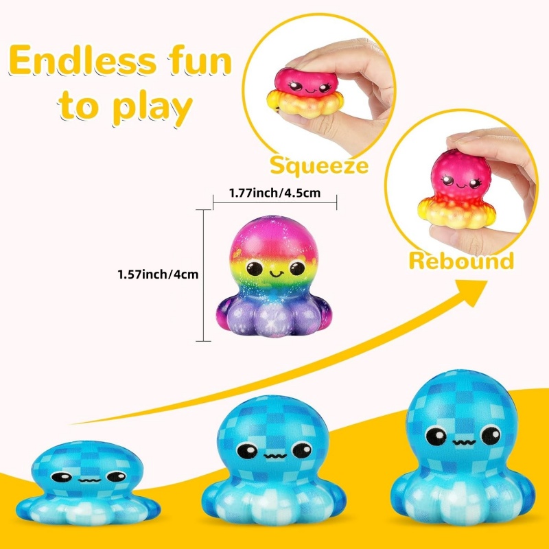 6/12PCS Octopus Slow Squishy T - Kids Toys Easter review and price