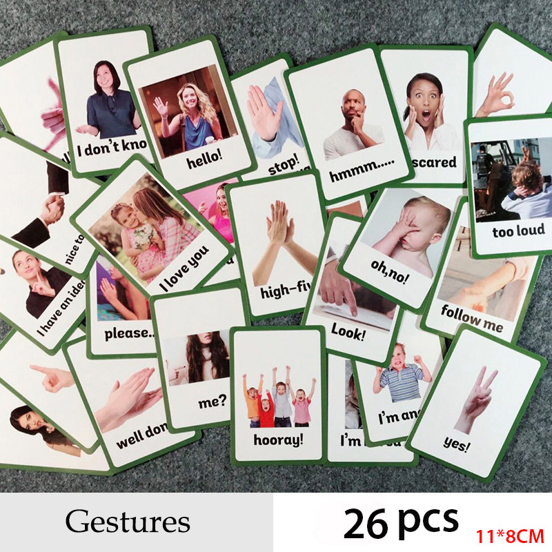 Prepositions and Gestures Seri - Educational Flash Card review and price