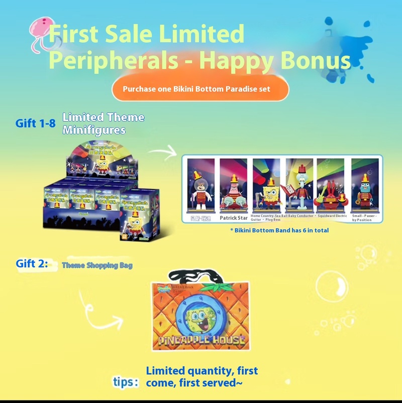 Official Area-X Spongebob Squa - Kids Toys Box review and price