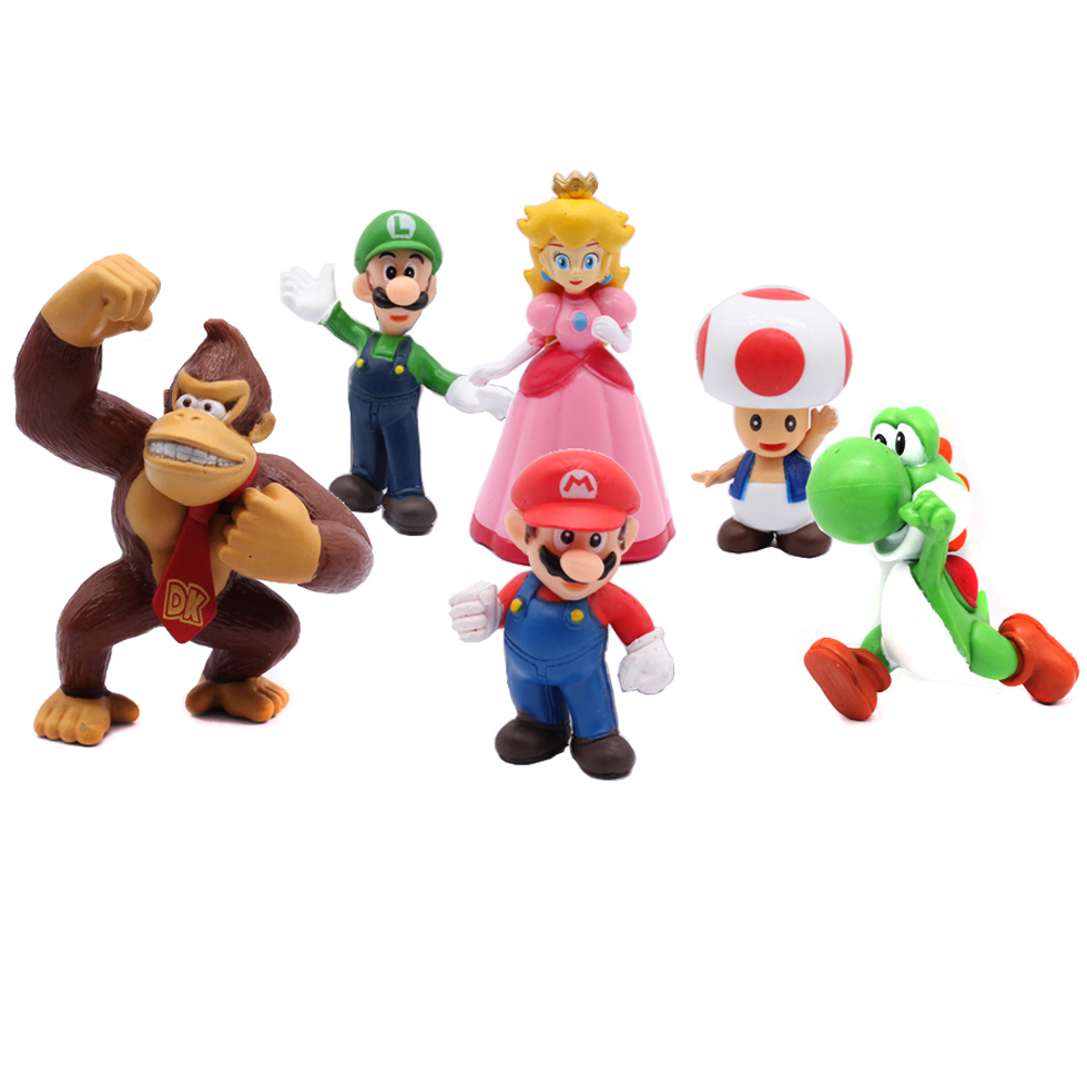 # 6pcs/set Super M Bros PVC Ac - Kids Toys Kit review and price